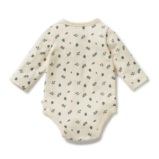 Twilight Leaf Organic Bodysuit