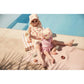 Silky - Pink Beach Hut Toweling Sun Dress