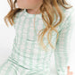 Mint Meadows Bamboo Toddler Pajama Set