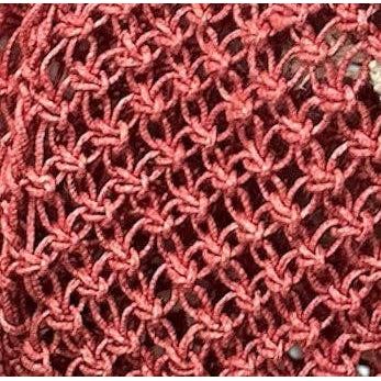 St Jean Jute Beach Tote "Soleil": Pink / OS