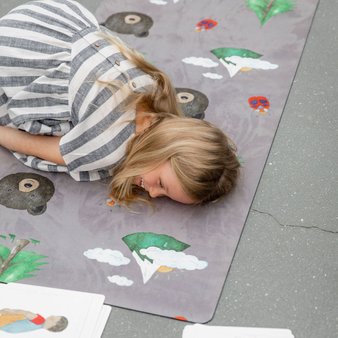 Nature Print Kids Yoga Mat