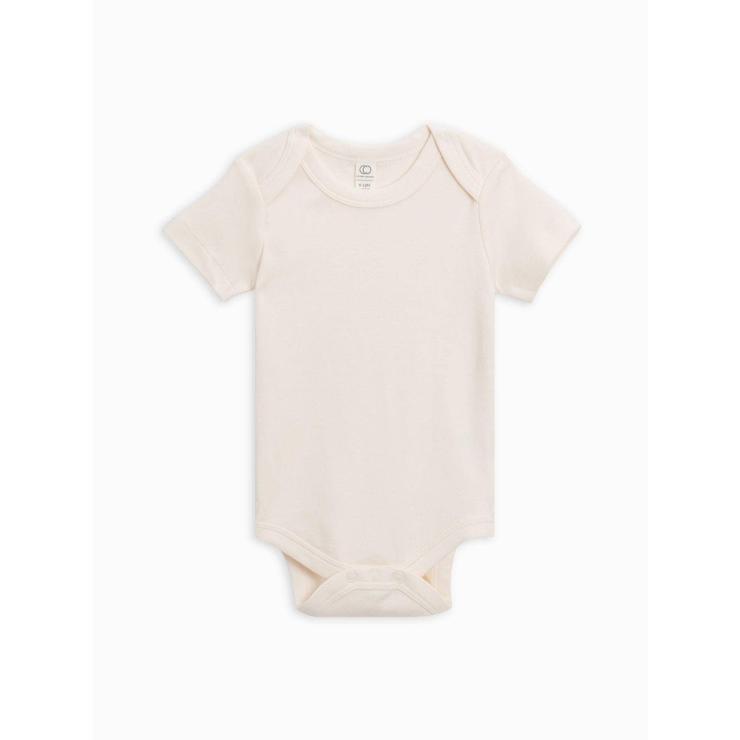 Classic Short Sleeve Bodysuit: Natural