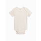Classic Short Sleeve Bodysuit: White