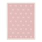 Viverano Organics - Sweet Bow - Organic Cotton Knit Baby Blanket: Sweet Pink / One Size