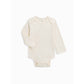 Classic Long Sleeve Bodysuit: White