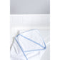 Hooded Terry Bath Towel | Blue Gingham