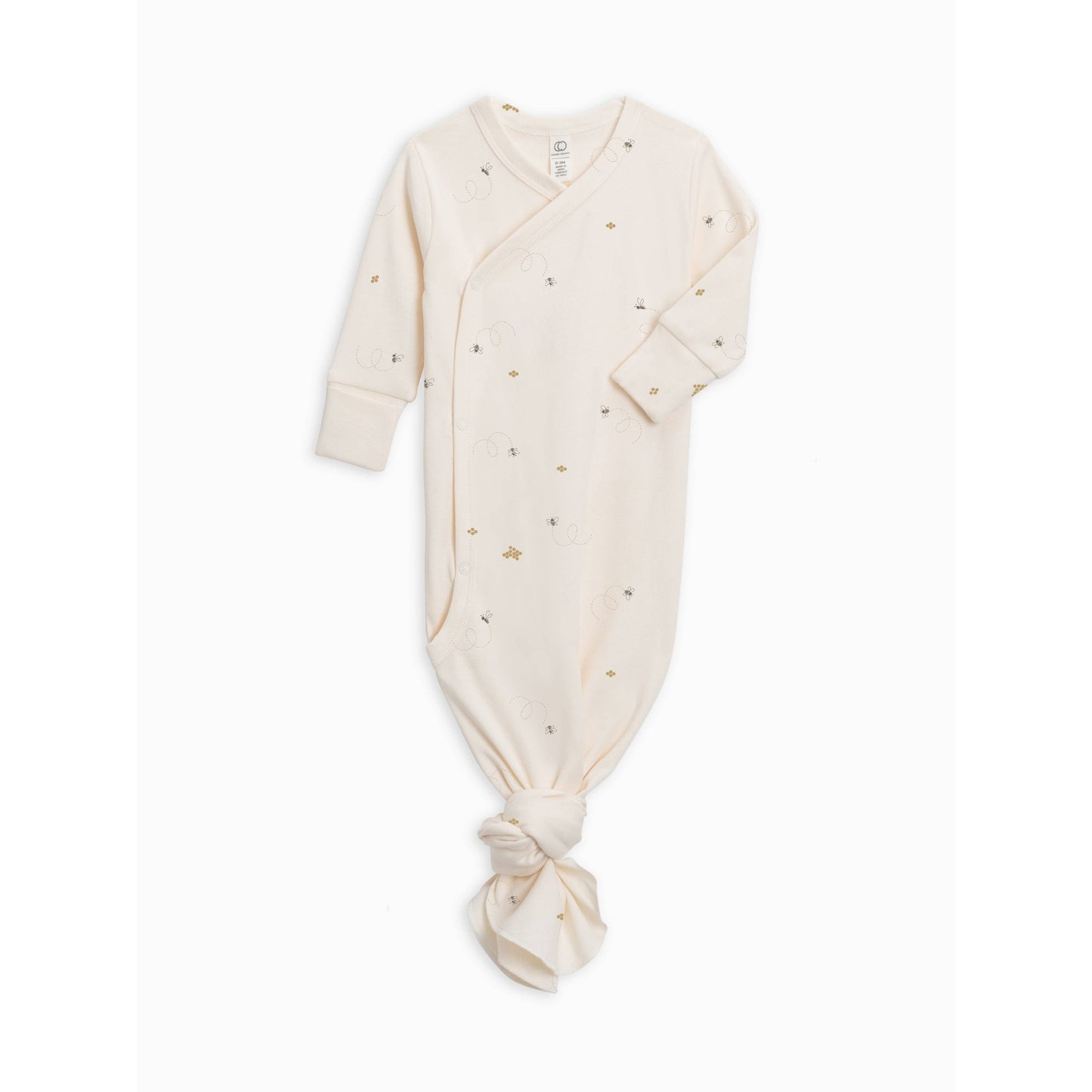 Indy Kimono Gown - Bee / Pewter