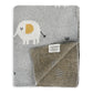 Elephant - Organic Cotton Jacquard Sweater Knit Baby Blanket