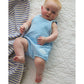 Terry Romper - Angelfish | Sky