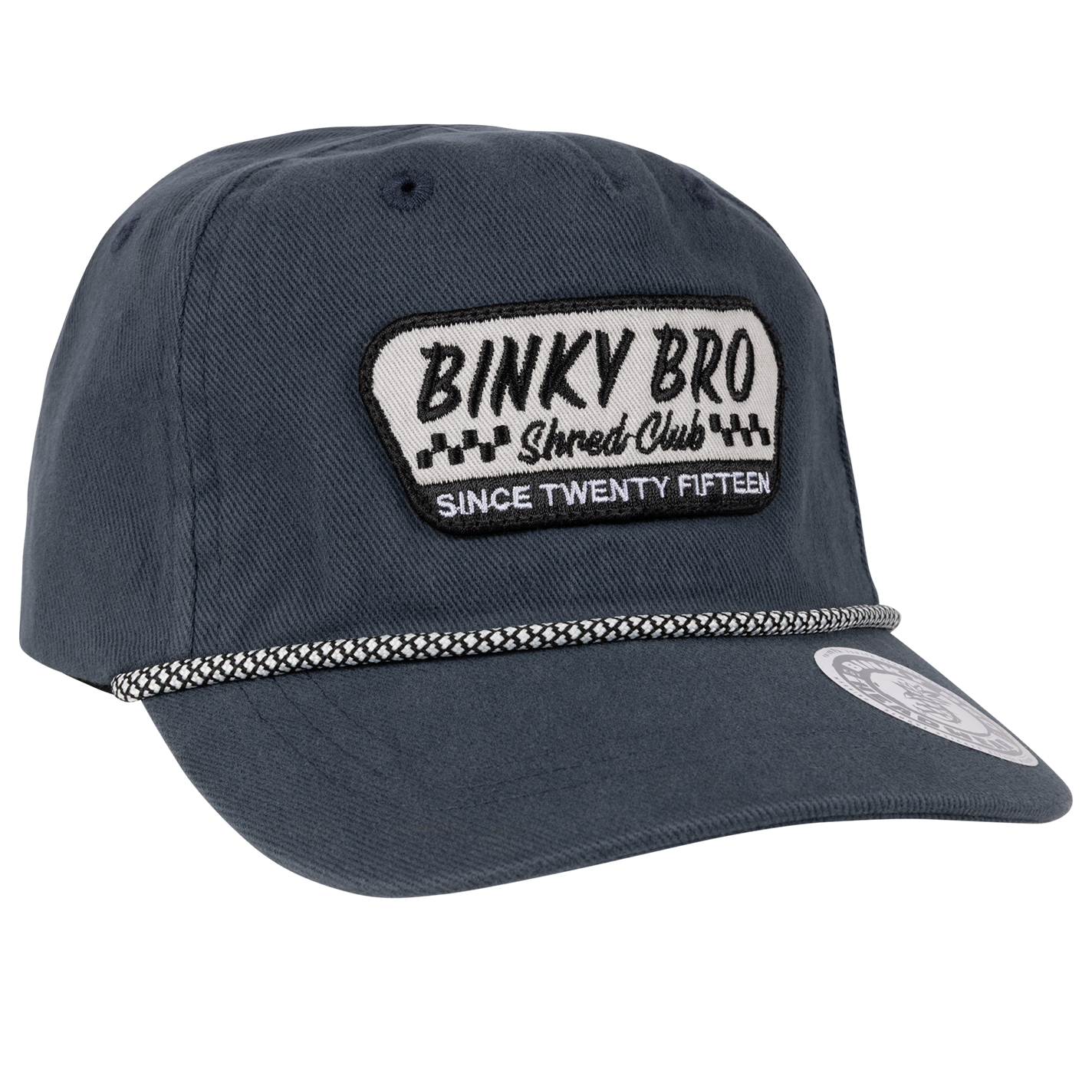 Shred Club Hat: Steel Blue
