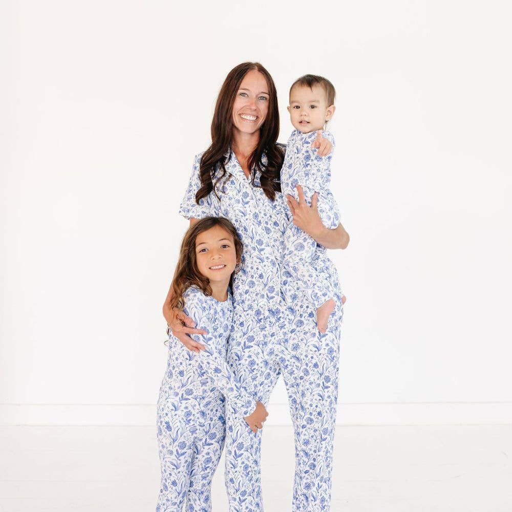 Porcelain Vine Bamboo Toddler Pajama Set