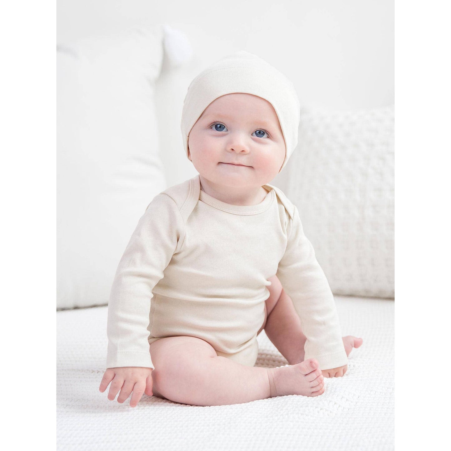 Classic Long Sleeve Bodysuit: White