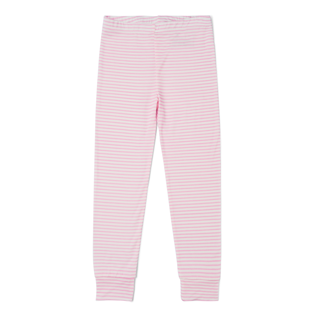 Ballet Stripe Bamboo Toddler Pajama Set