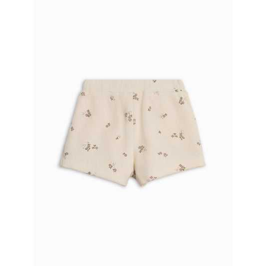 Avery Waffle Shorts - Sylva Floral / Fog + Fern