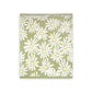 Wildflower - Organic Jacquard Knit Baby Blankets: Sage Green / One Size