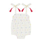 Zoe Baby Romper Confetti Swiss Dot