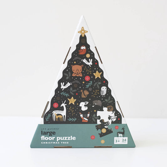 Wee Gallery - Christmas Tree Floor Puzzle