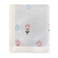 Sweet Floral -Organic Cotton Jacquard Knit Baby Blanket