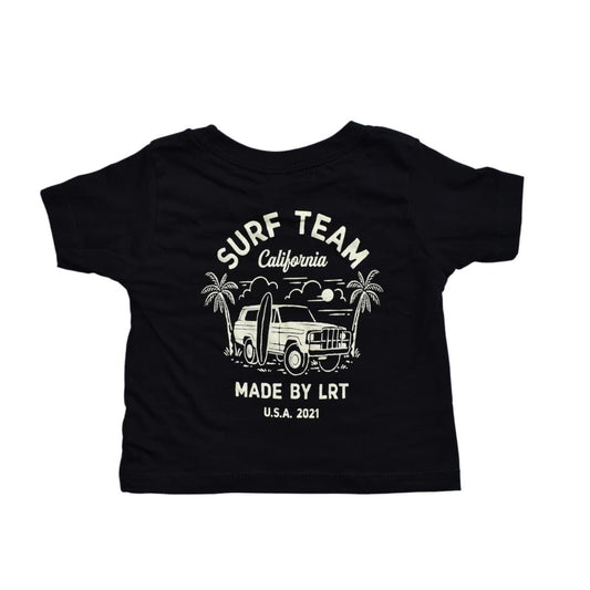 The Surf Team Tee: Black