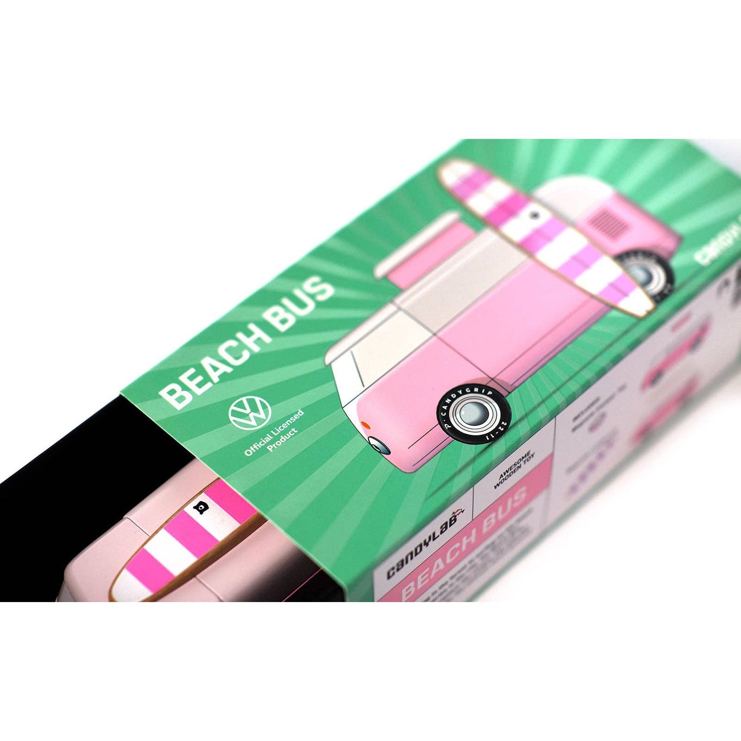 Candylab Toys - VW Beach Bus Pink