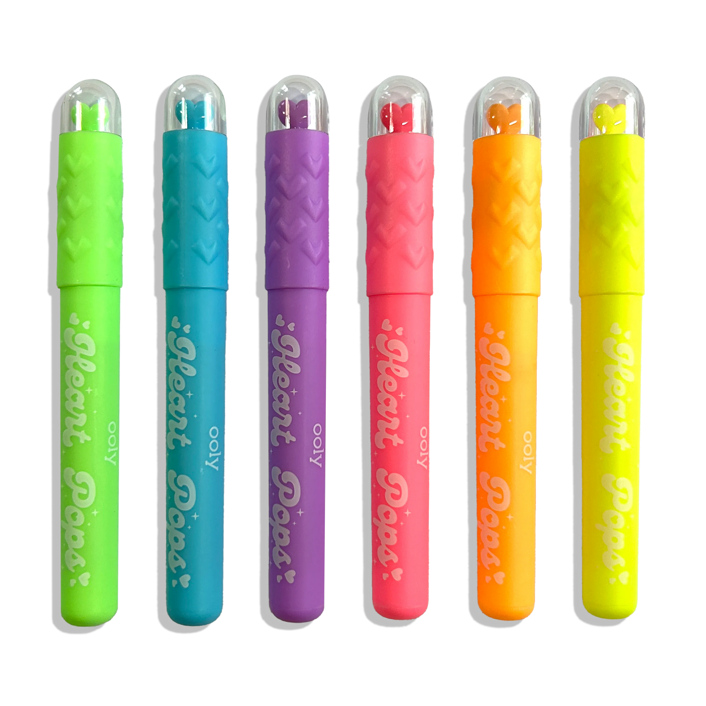 OOLY - Heart Pops: Neon Highlighters