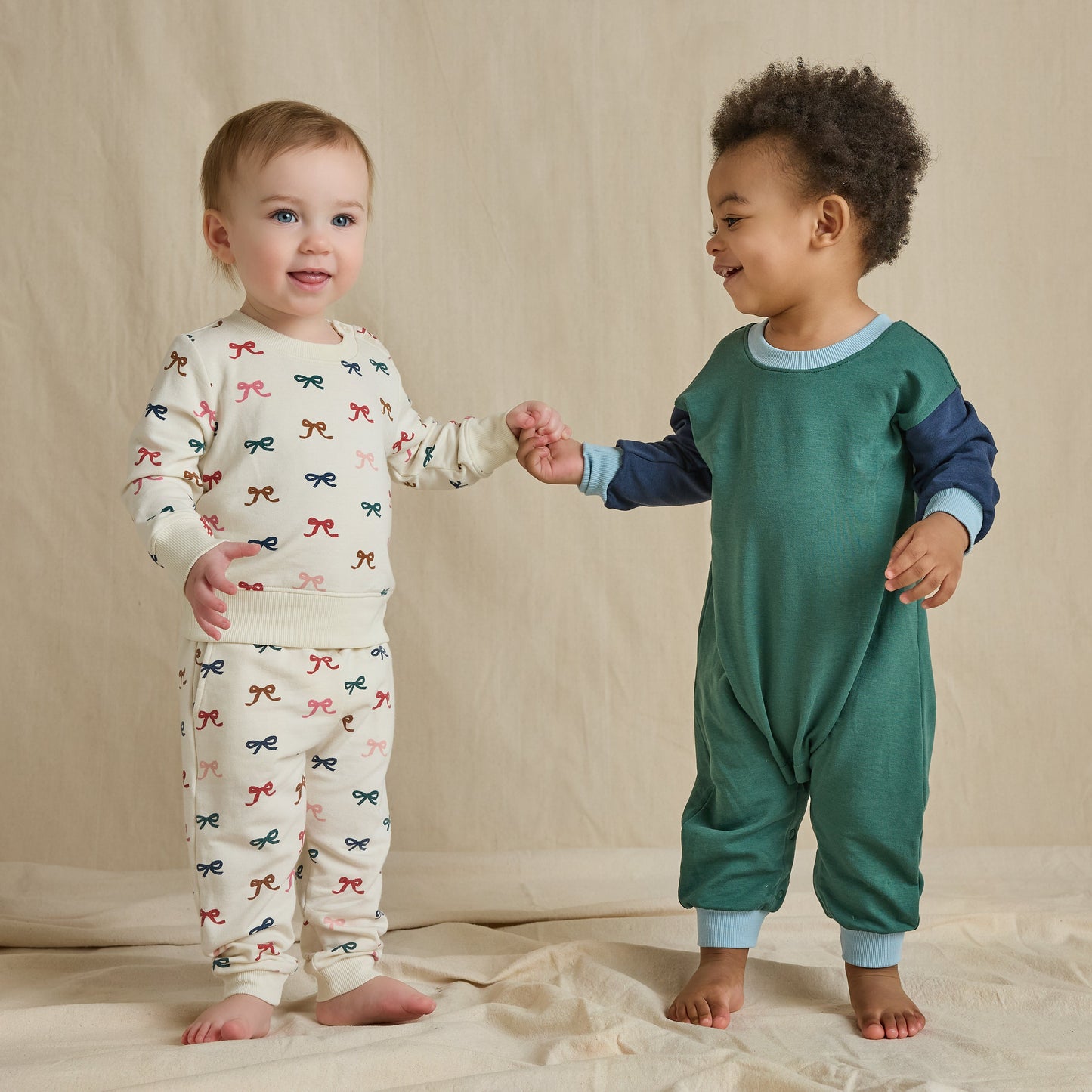 Baby Jax Jogger Set - Tiny Bows