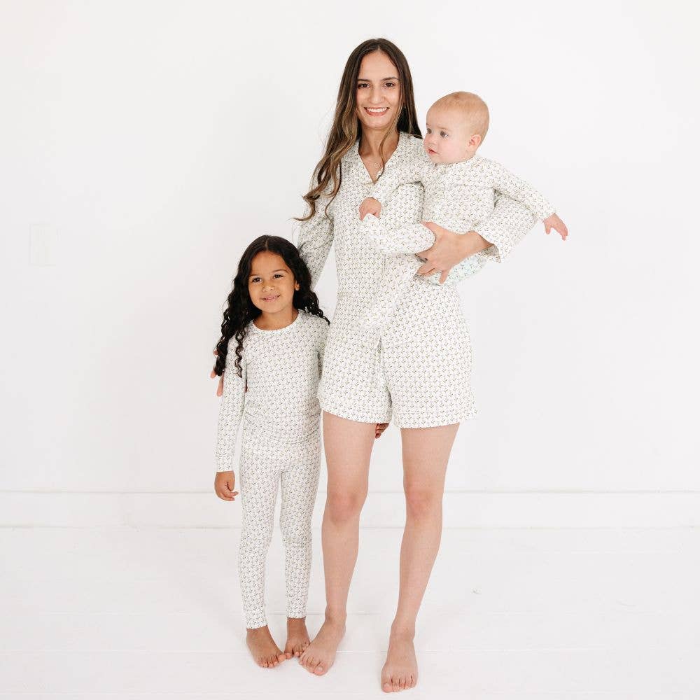 Lavender Lane Bamboo Kids Pajama Set