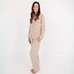 Holly Trellis Long Sleeve & Pants Bamboo Women's Pajama Set