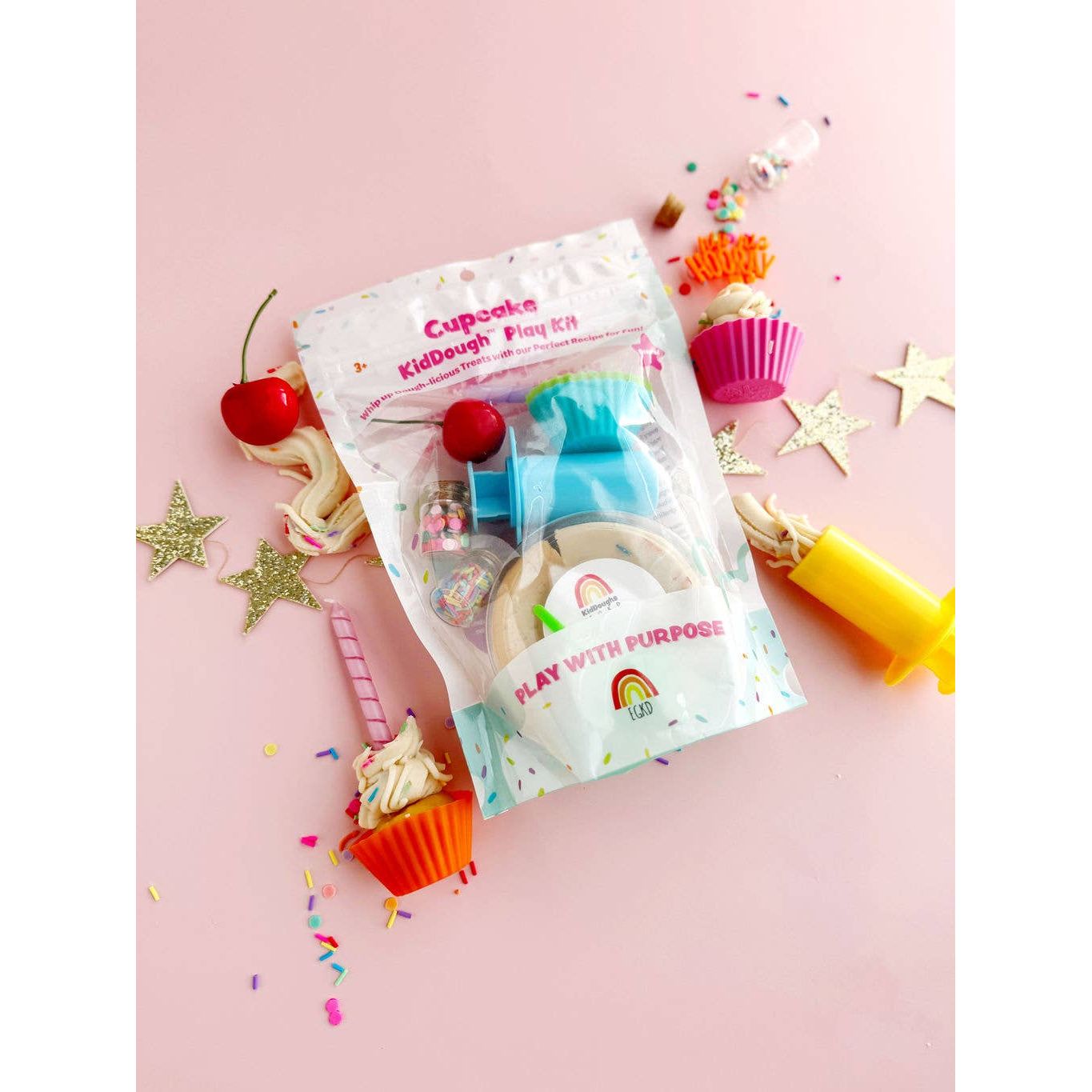 Cupcake (Cupcake) Sensory KidDough Play Kit