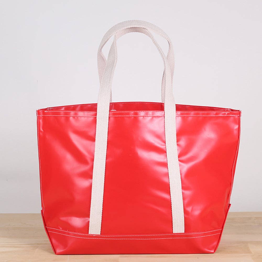 Big Sur Splash Tote: Pink