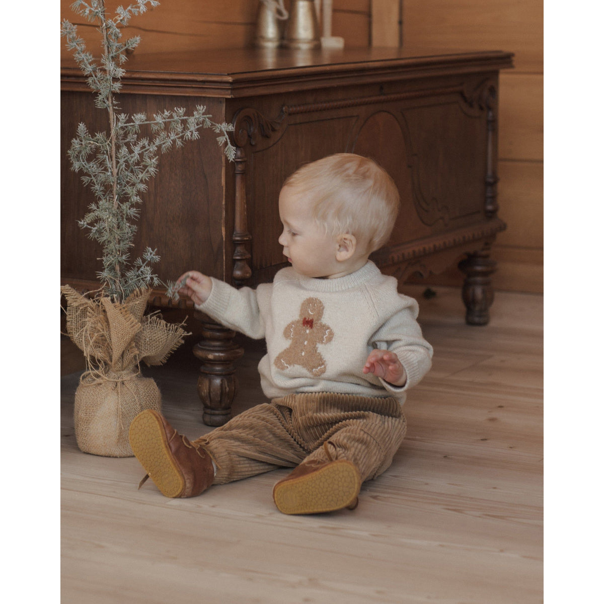 Lucian Pant Toffee - Rylee + Cru | Kids Clothes | Trendy Baby Clothes | Modern Infant Outfits |