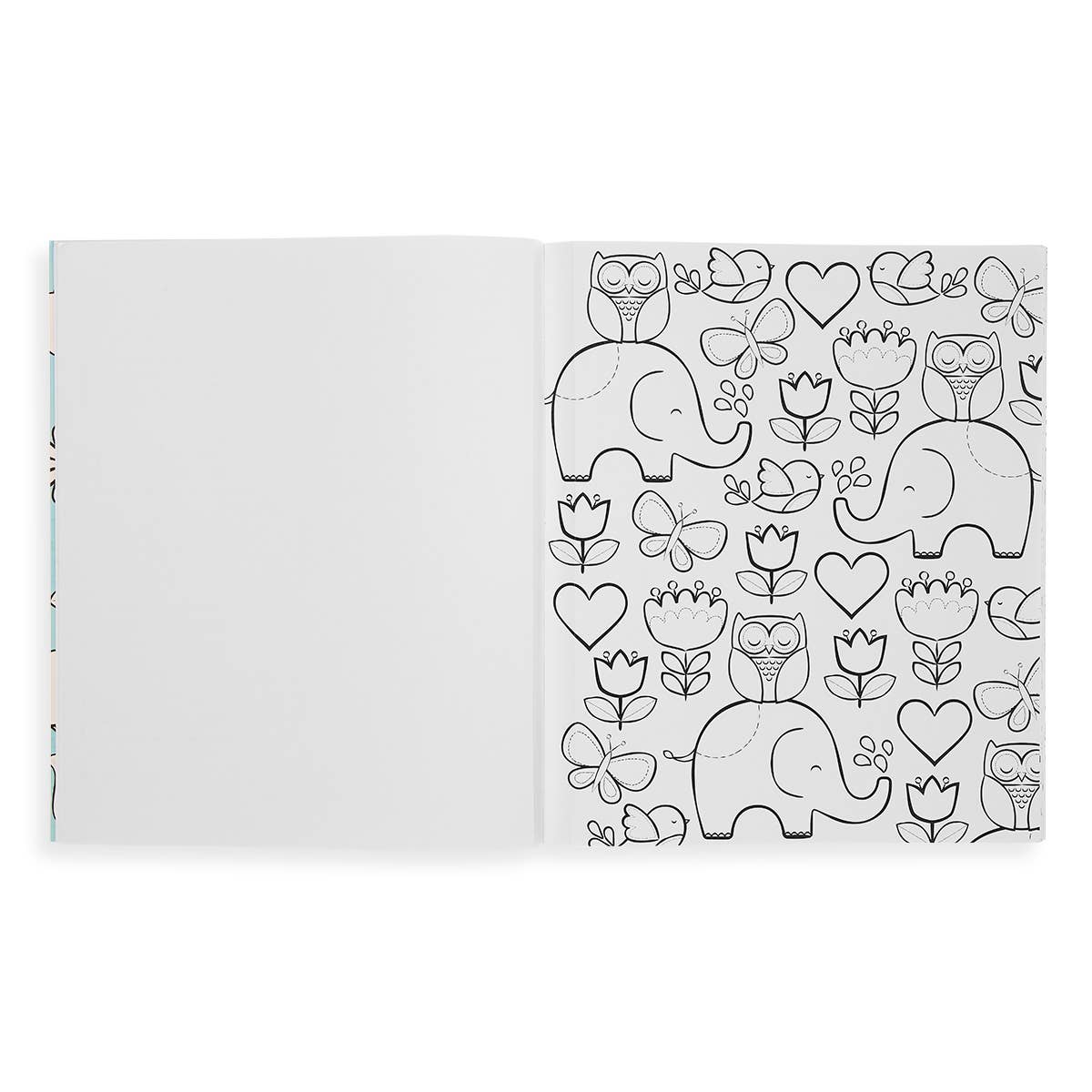 OOLY - Color-in' Book: Little Cozy Critters (8" x 10"; 31 Pages)