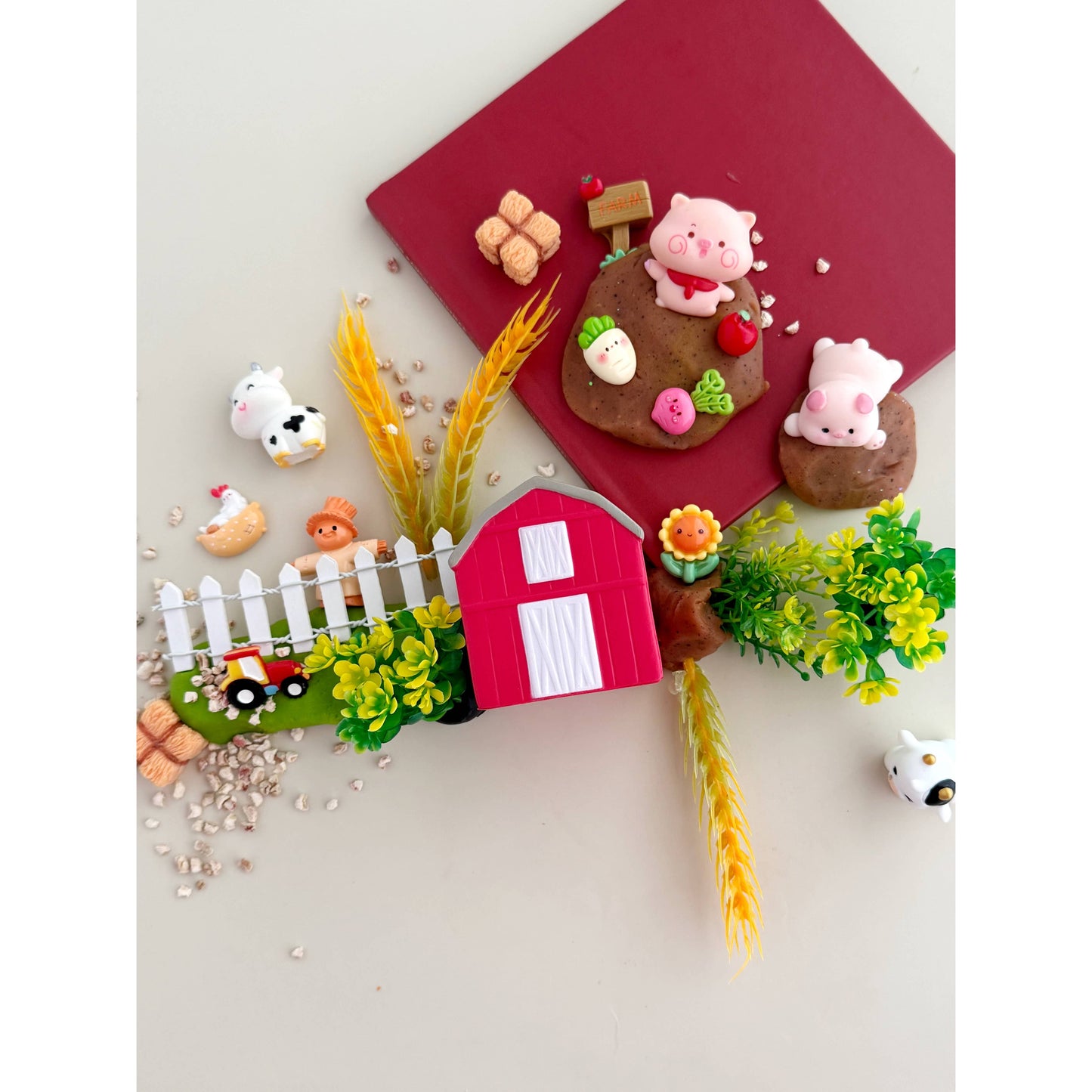 Farm KidDough Play Kit