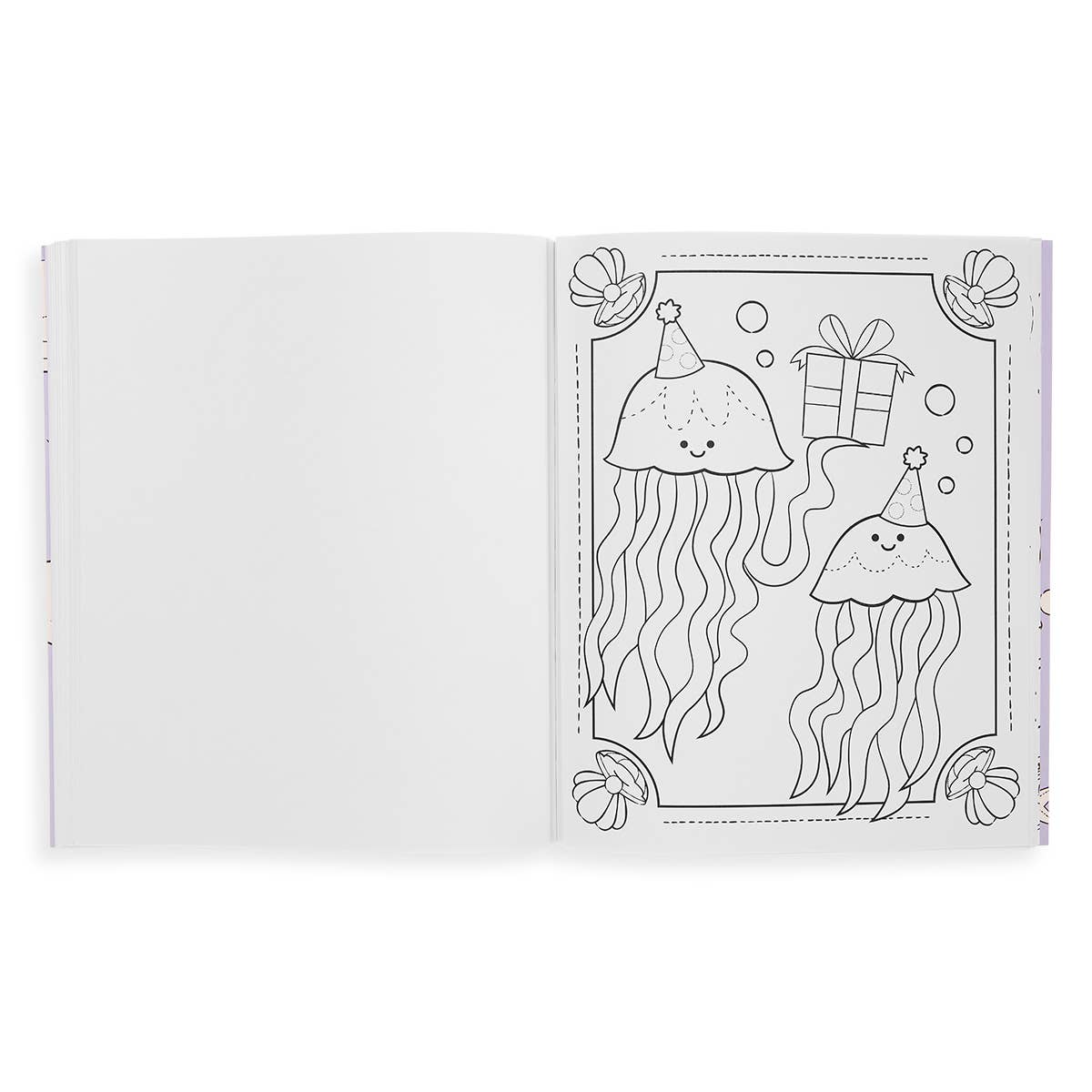 OOLY - Color-in' Book: Outrageous Ocean (8" x 10";31 Pages)
