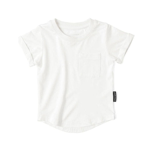 Bamboo Pocket Tee - Off White