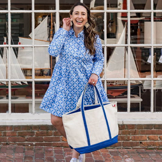 Classic Tote Large: Cobalt