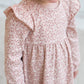 Mika Ruffle Long Sleeve Dress -  Zinnia Floral / Blush