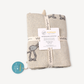Bunny Mommy & Me Baby Knit Blanket & Lovey Gift SET: Natural / OS