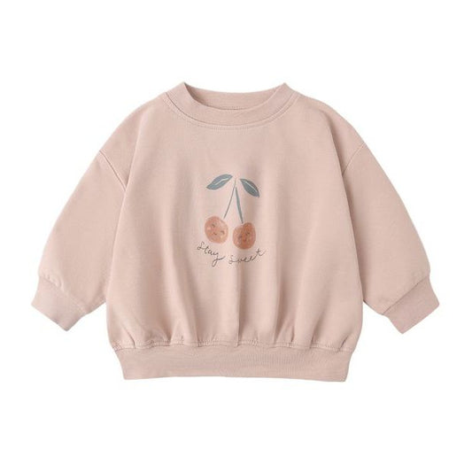 Relaxed Sweatshirt || Cherry