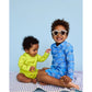 Baby Rashguard Suit - Salmon | Chartreuse