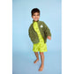 Swim Trunks - Salmon | Chartreuse