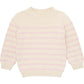 breton pink stripe knit sweater