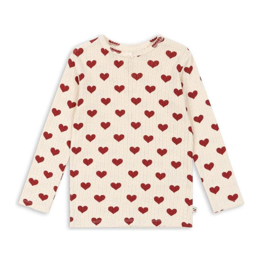 MINNIE BLOUSE GOTS - AMOUR ROUGE