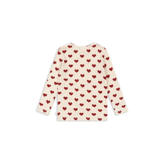 MINNIE BLOUSE GOTS - AMOUR ROUGE