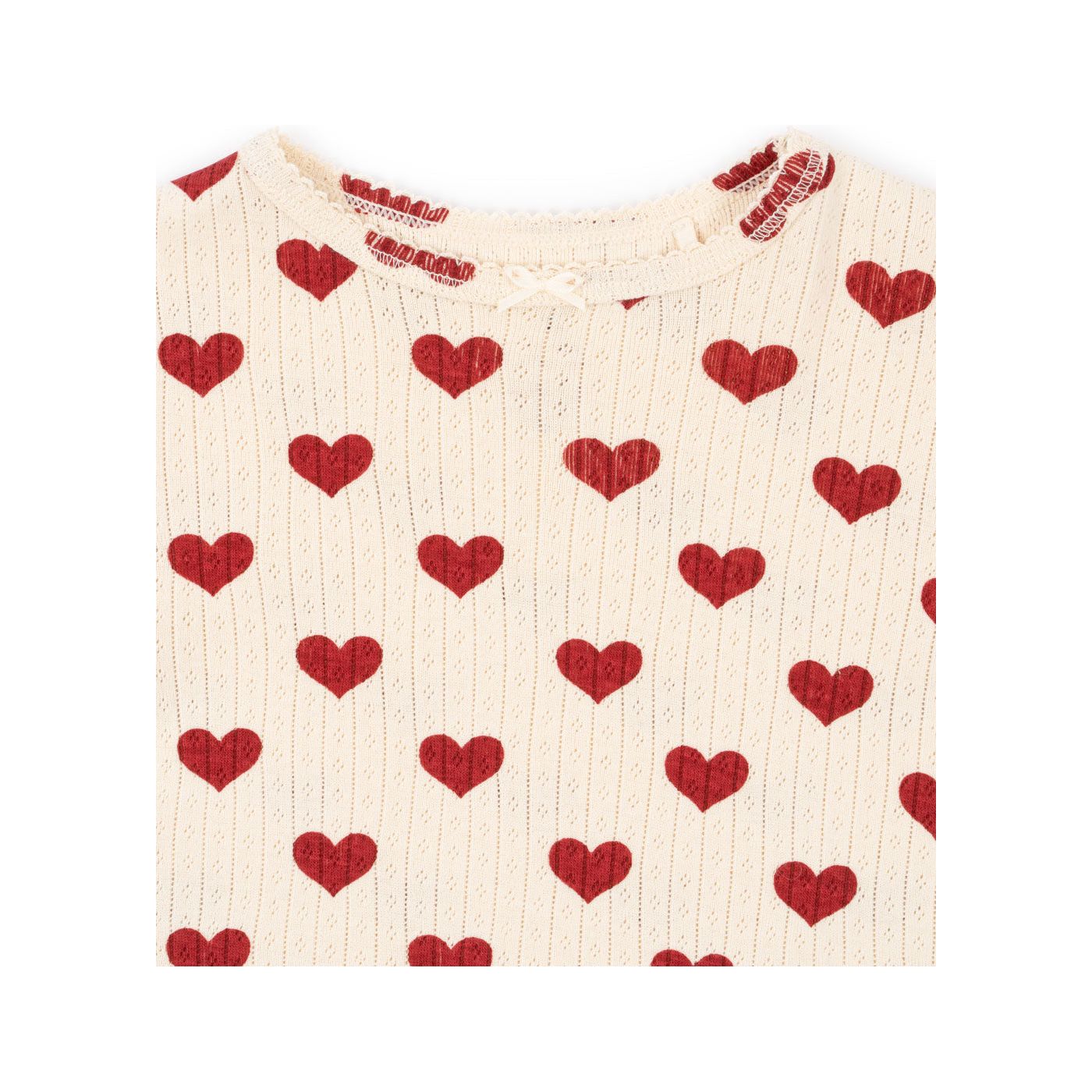 MINNIE BLOUSE GOTS - AMOUR ROUGE