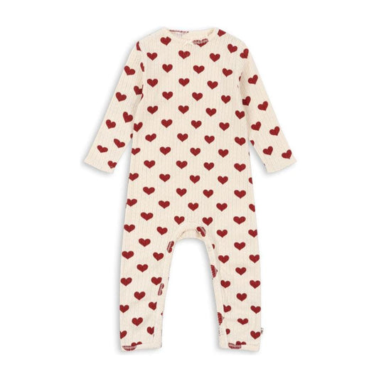 MINNIE ONESIE GOTS - AMOUR ROUGE