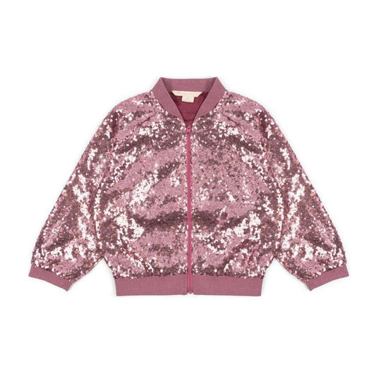 STARLA SEQUIN JACKET - BLUSH