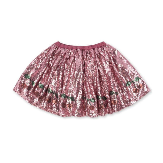 STARLA SEQUIN SKIRT - BLUSH