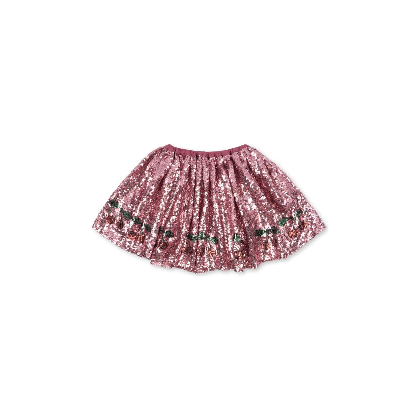 STARLA SEQUIN SKIRT - BLUSH