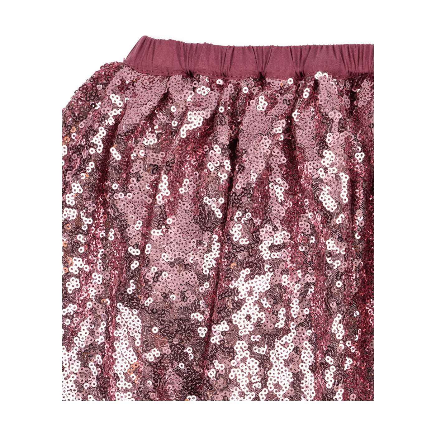 STARLA SEQUIN SKIRT - BLUSH